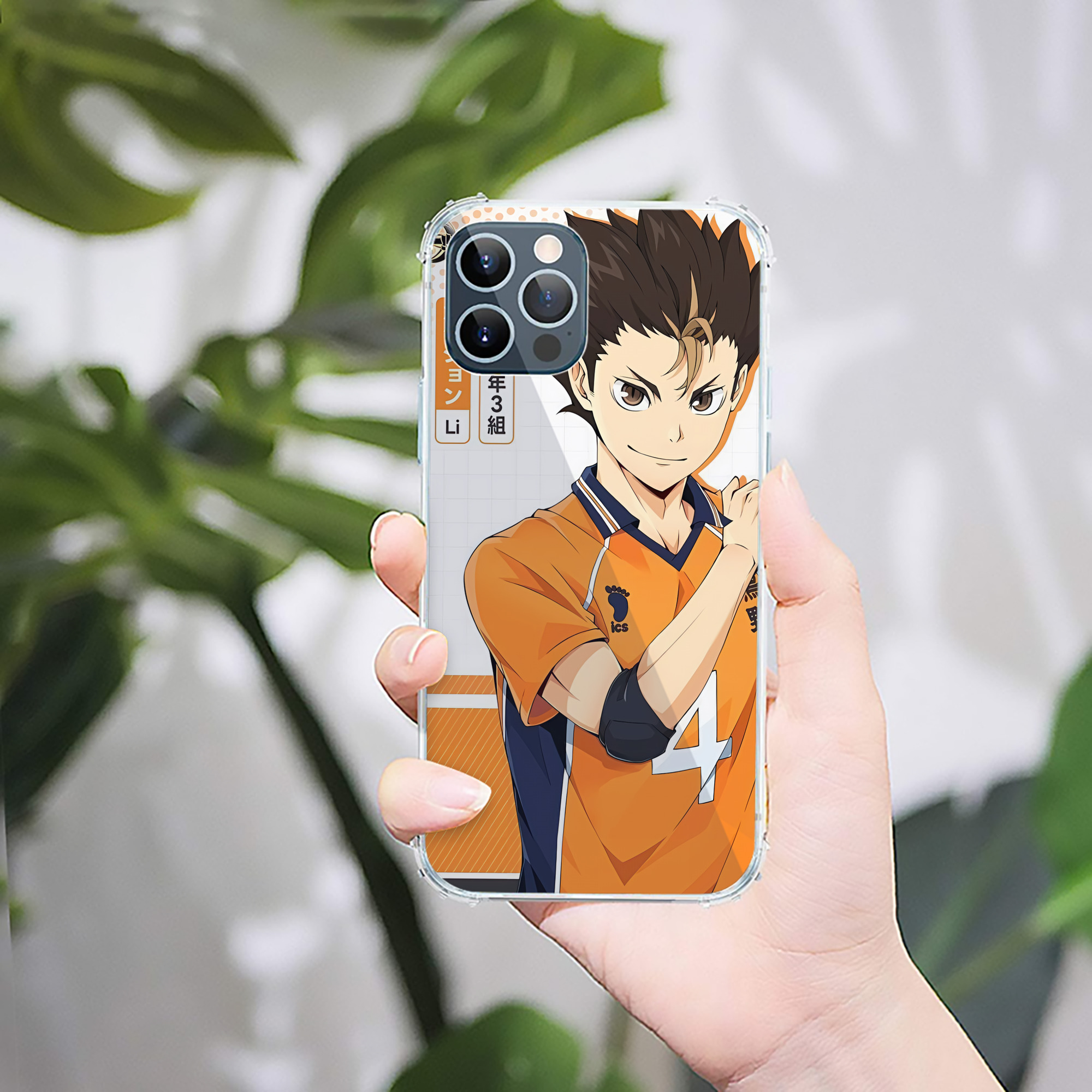 （画像用） ハイキュー!! Haikyu!! 【iPhone 12シリーズ対応】透明スマホケース（クリアソフトケース）